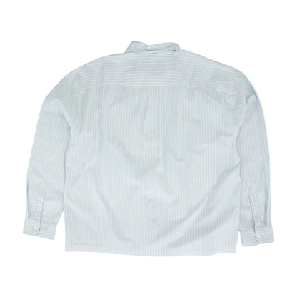 Blue Striped Long Sleeve Button Down