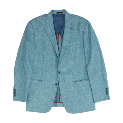 Lucchese Blue Solid Sport Coat – Image 1