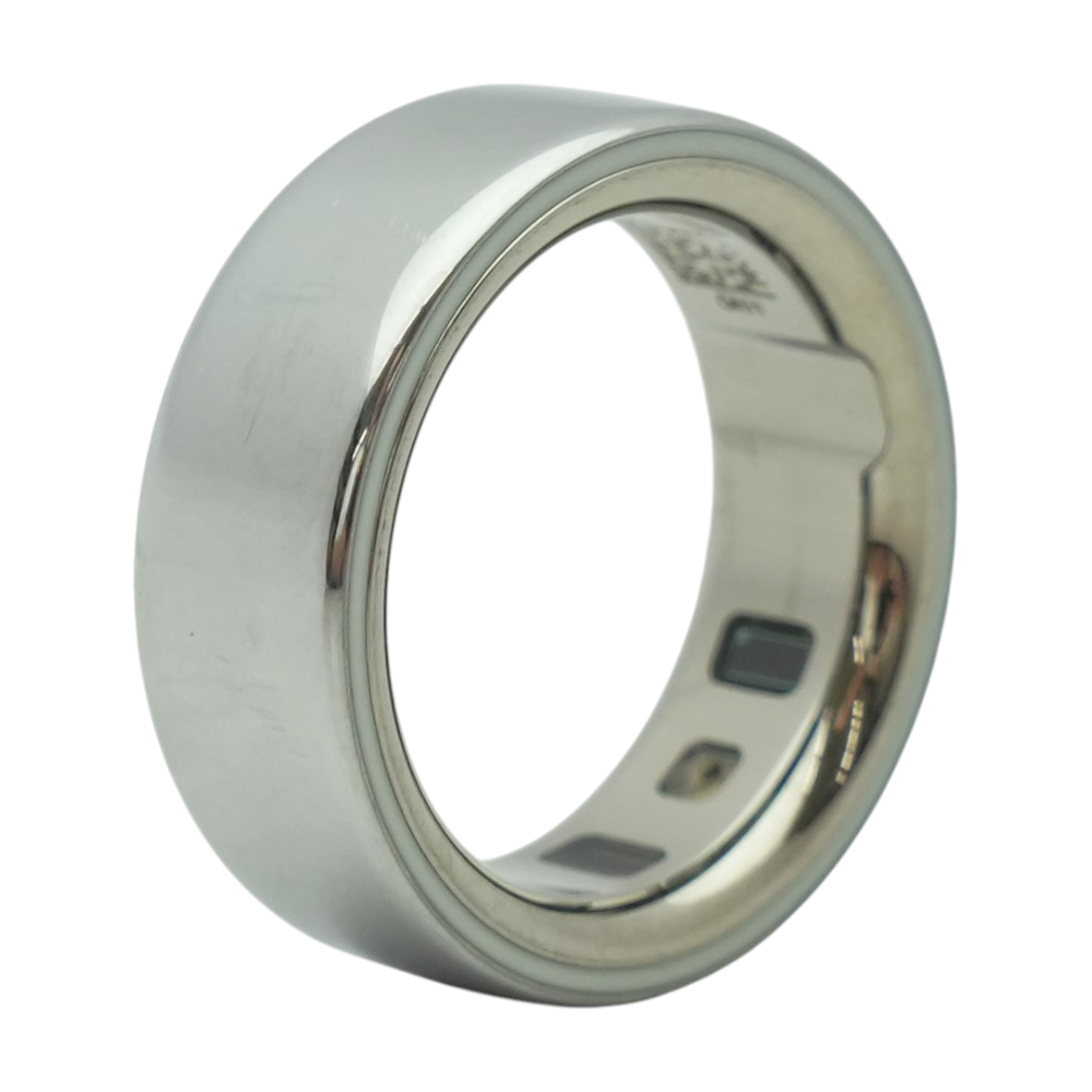 4th Gen Metallic Silver Smart Ring-Ring Only