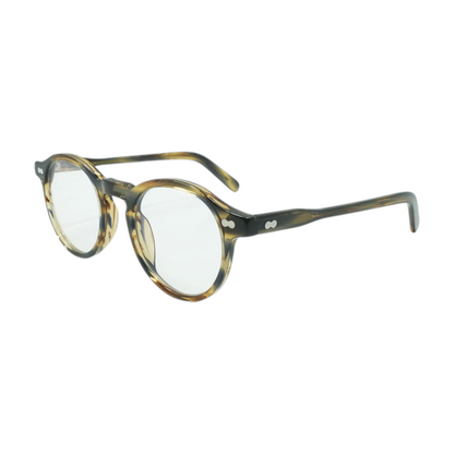 Tortoise Miltzen Round Prescription Eyewear