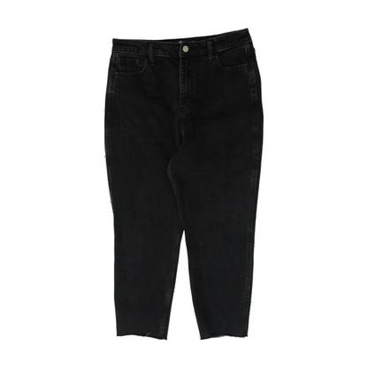 Black Short Regular Jeans