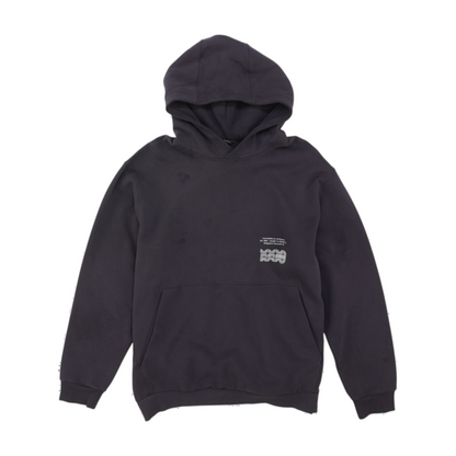 Navy Solid Hoodie Pullover