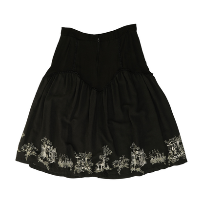 Black Midi Skirt