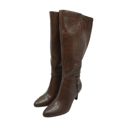 Brown Knee-High Boots