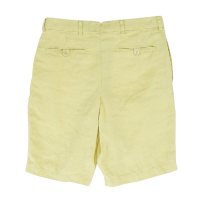 Yellow Chino Shorts