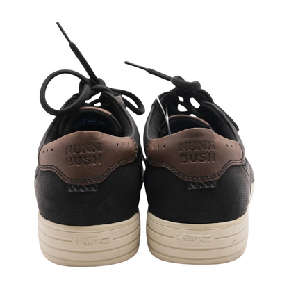 Black Lace-Up Casual Shoes