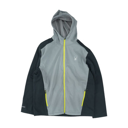 Gray Color Block Active Jacket