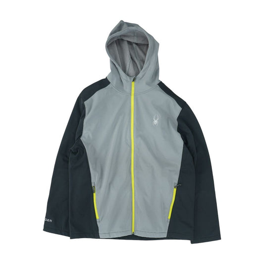Gray Color Block Active Jacket