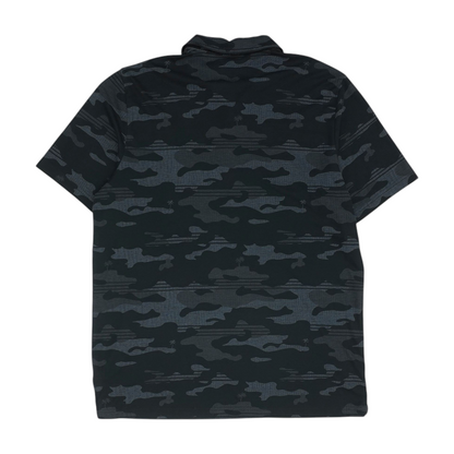 Black Camo Short Sleeve Polo