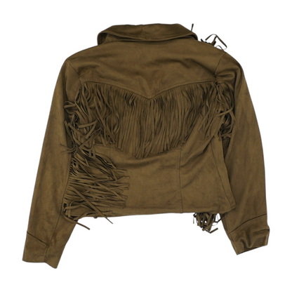 Brown Solid Jacket