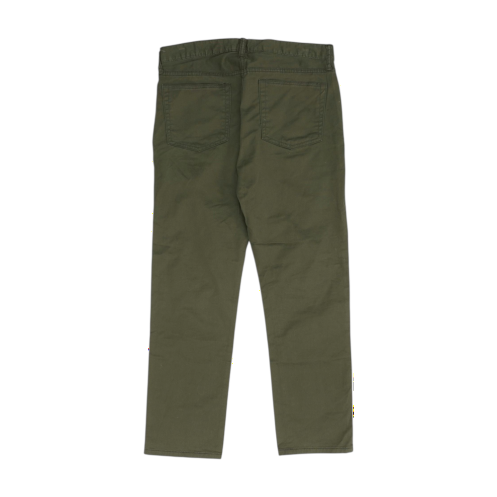 Green Slim Pants
