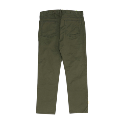 Green Slim Pants