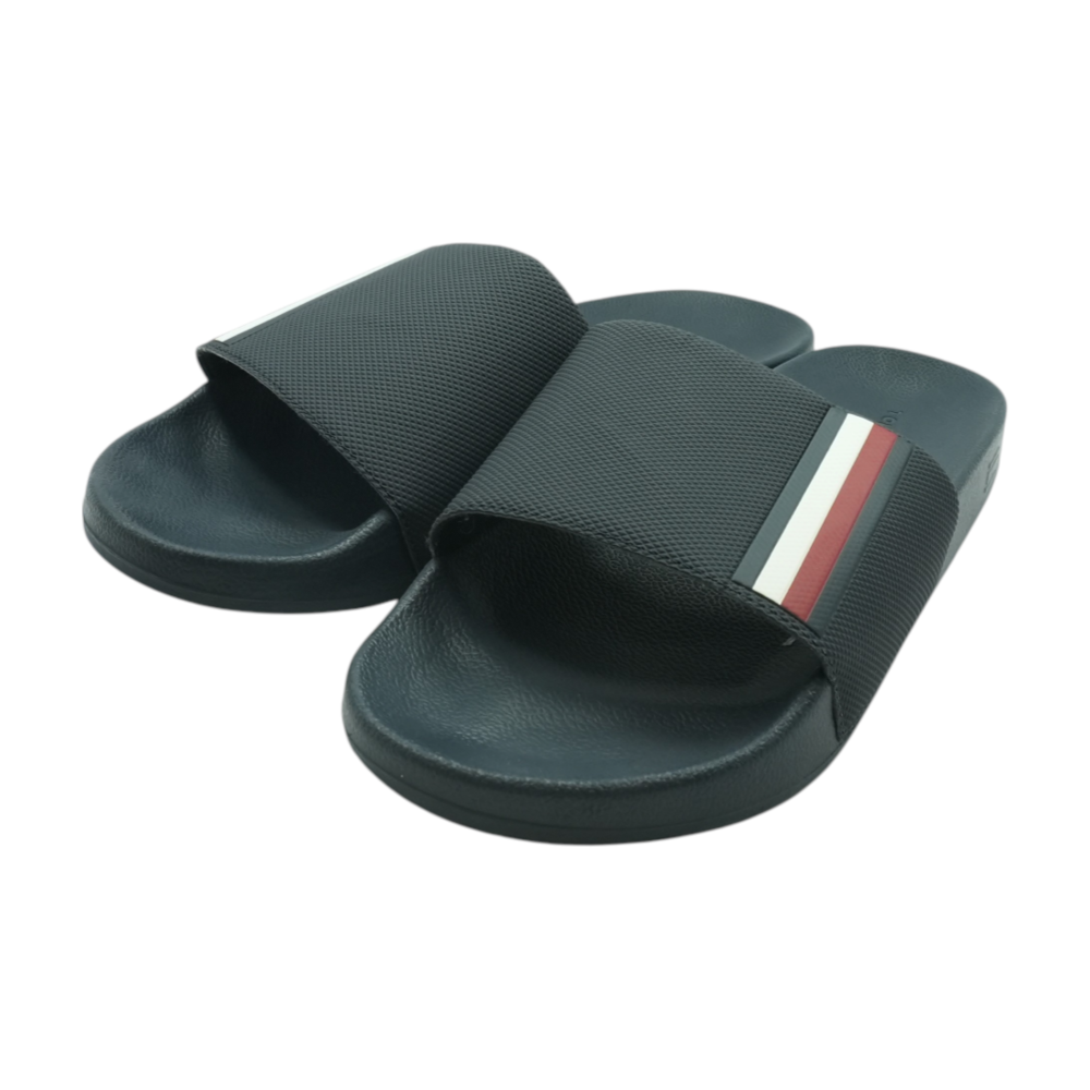 Navy Sport Slide Sandals