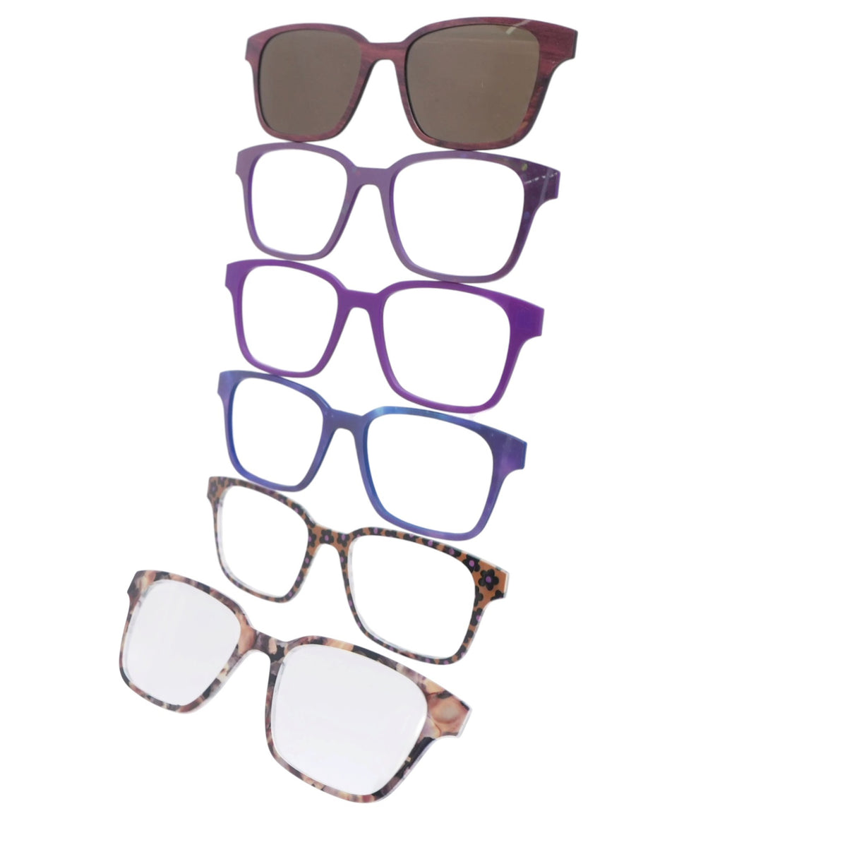Multi The Finley Square Magnetic Eyewear Frames