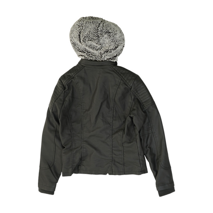 Gray Solid Jacket