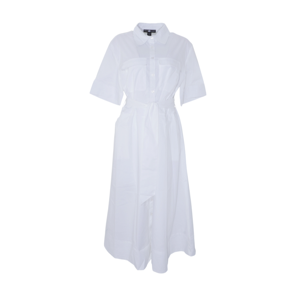 Ashley Stewart White Midi Dress – Image 1