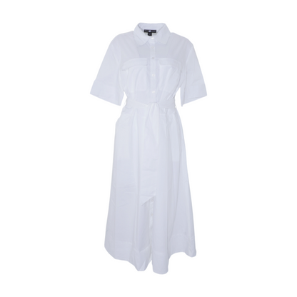 Ashley Stewart White Midi Dress – Image 1