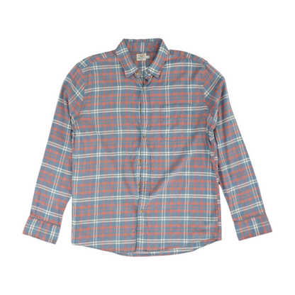 Multi Plaid Flannel Button Down