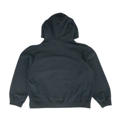 Black Solid Hoodie Pullover