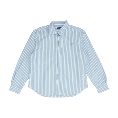 Blue Striped Button Down