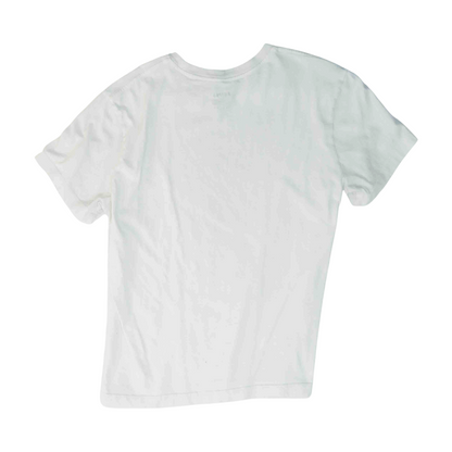 White Solid Pajama Top