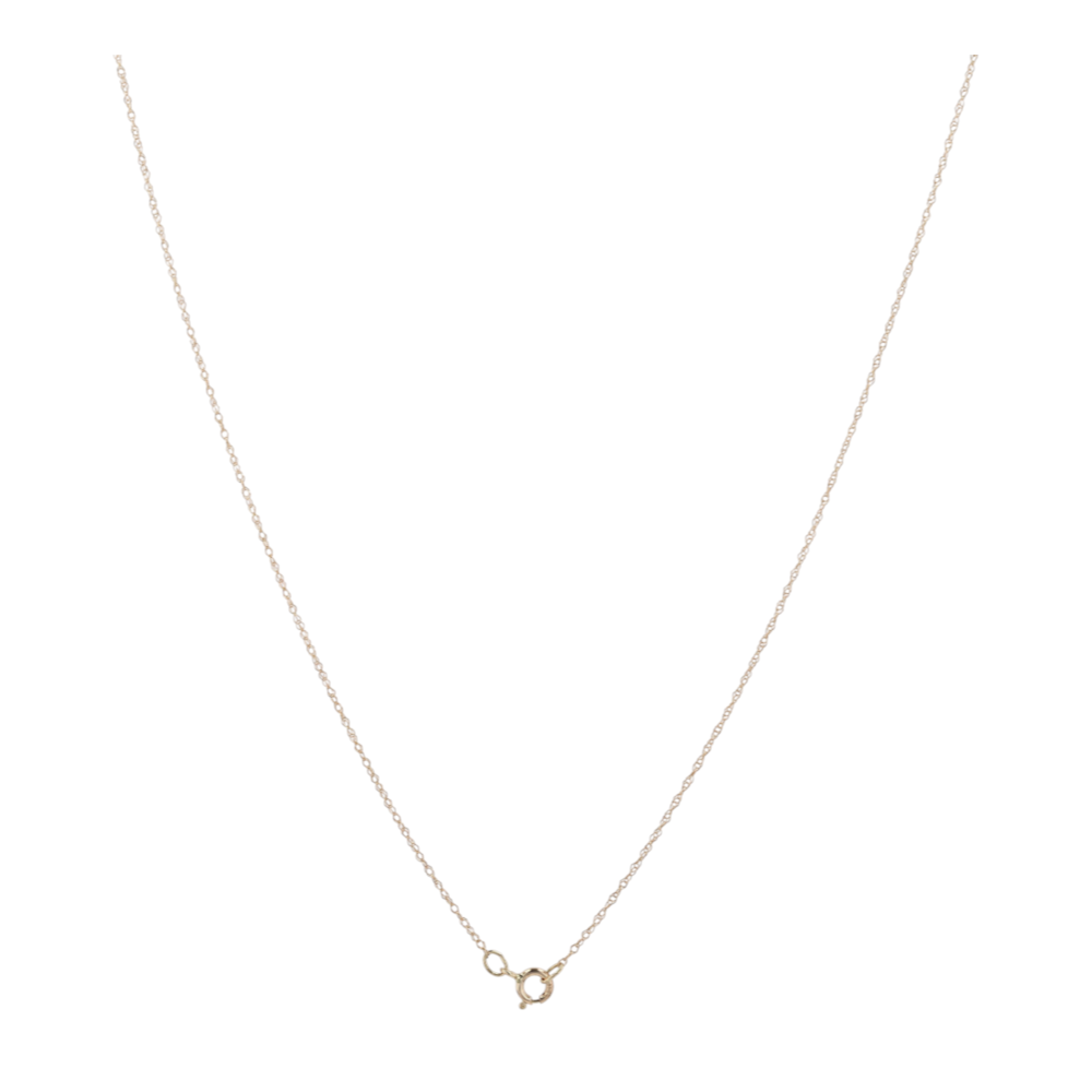 14K Yellow Gold Cultured Pearl Pendant Necklace