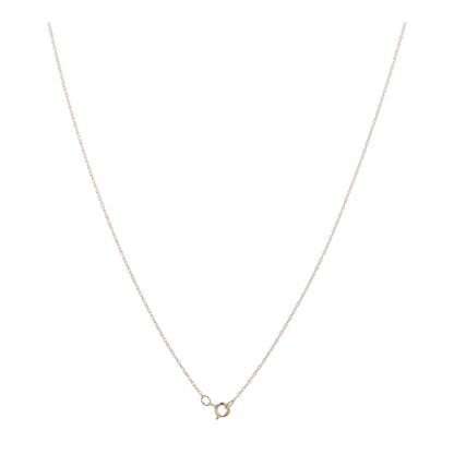 14K Yellow Gold Cultured Pearl Pendant Necklace