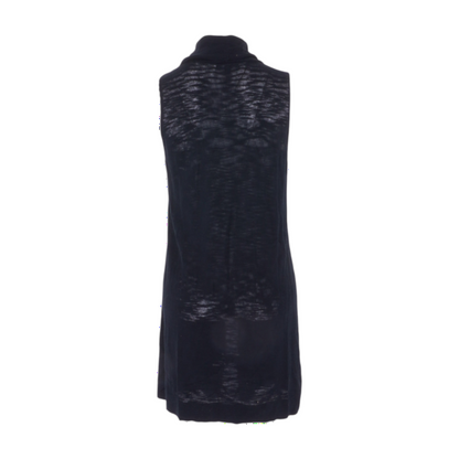 Black Vest Sweater