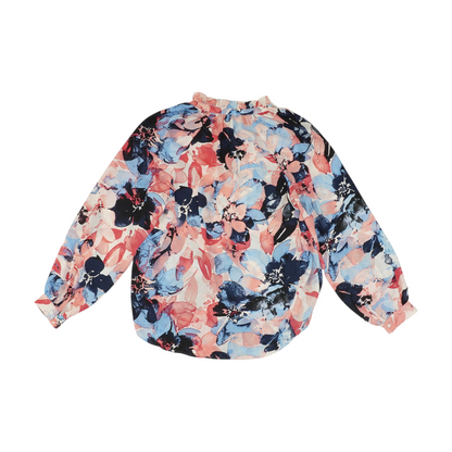 Multi Floral Button Down