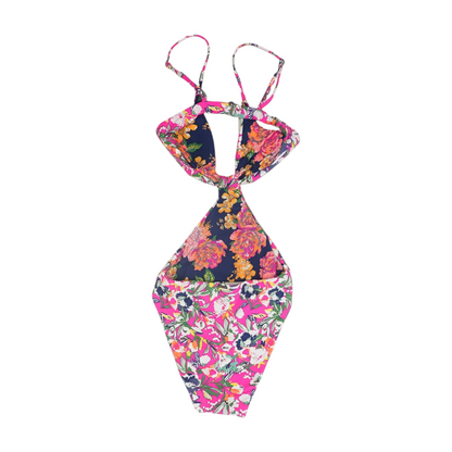 Pink Floral One-Piece