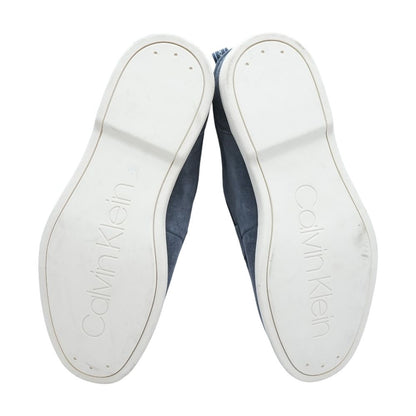 Navy Lace Up Casual Shoes