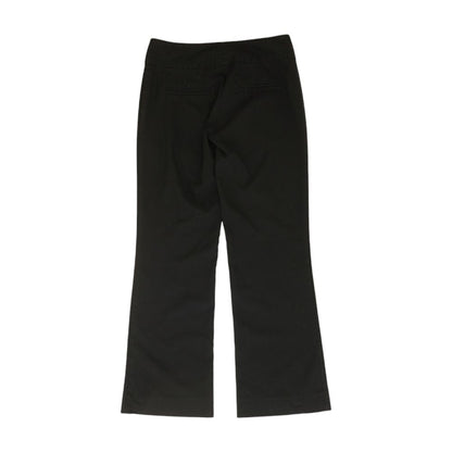Black Solid Dress Pants