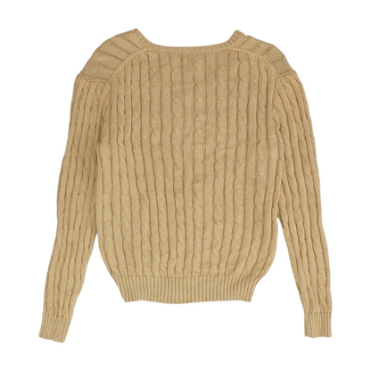 Beige Pullover Sweater