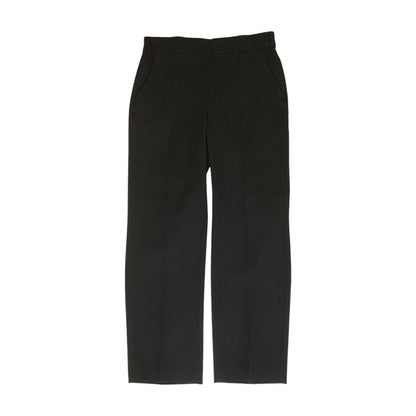 Black Solid Dress Pants