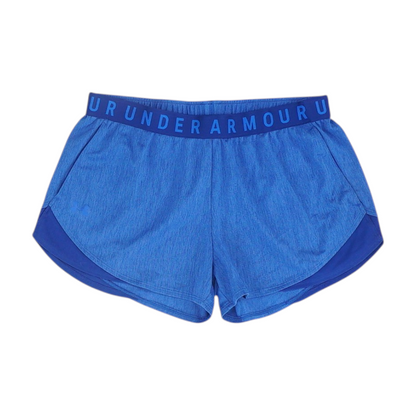 Blue Solid Shorts