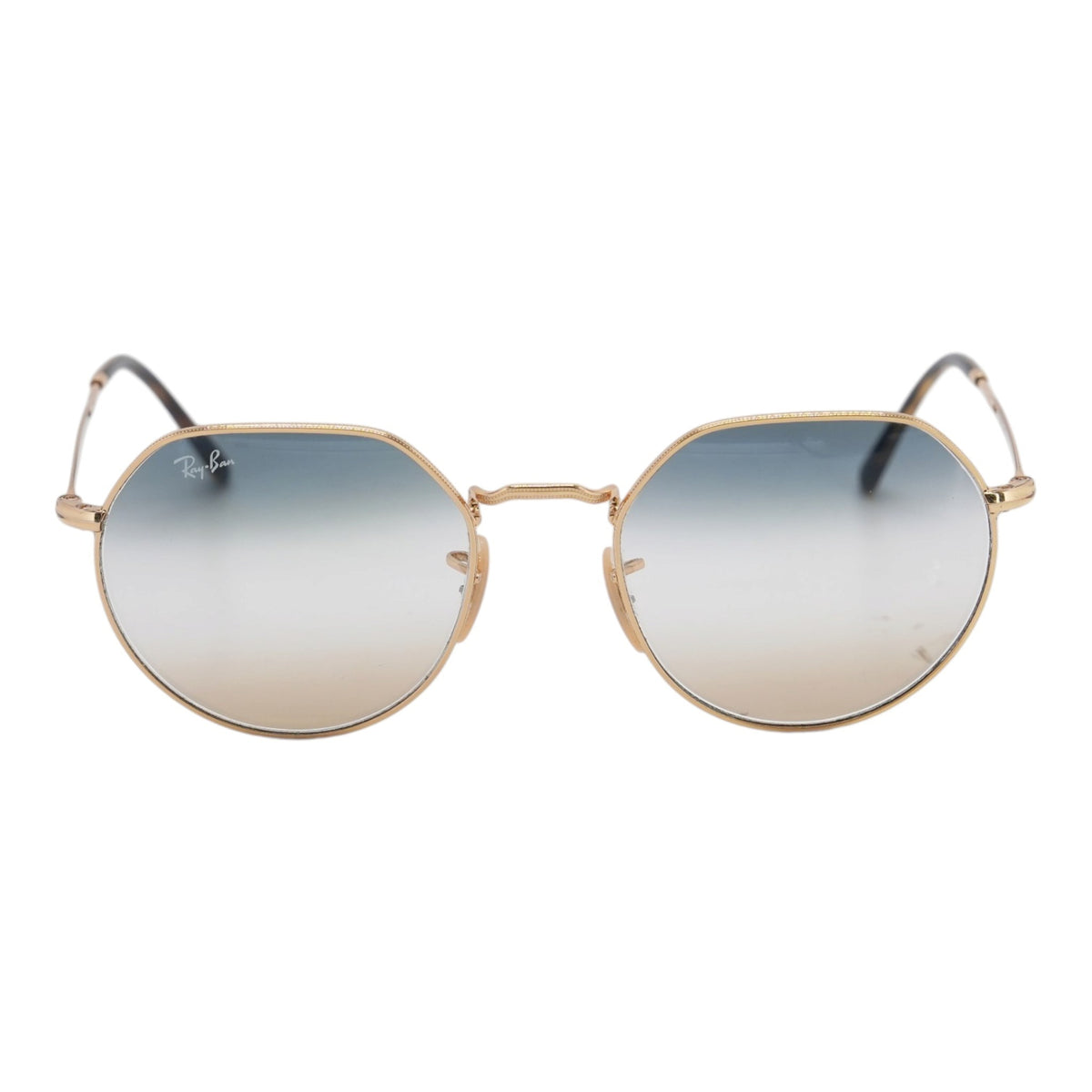 Gold Jack Round Sunglasses