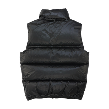 Black Solid Vest