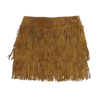 Brown Mini Skirt