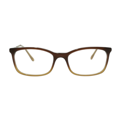 Brown B 2243-Q Square Prescription Eyewear