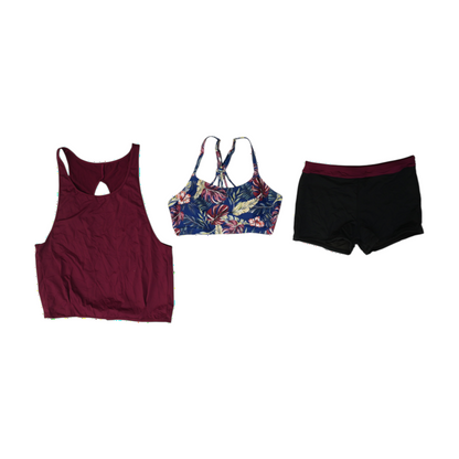 Burgundy Two-Piece