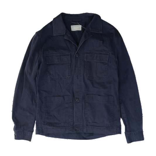 Navy Solid Jacket