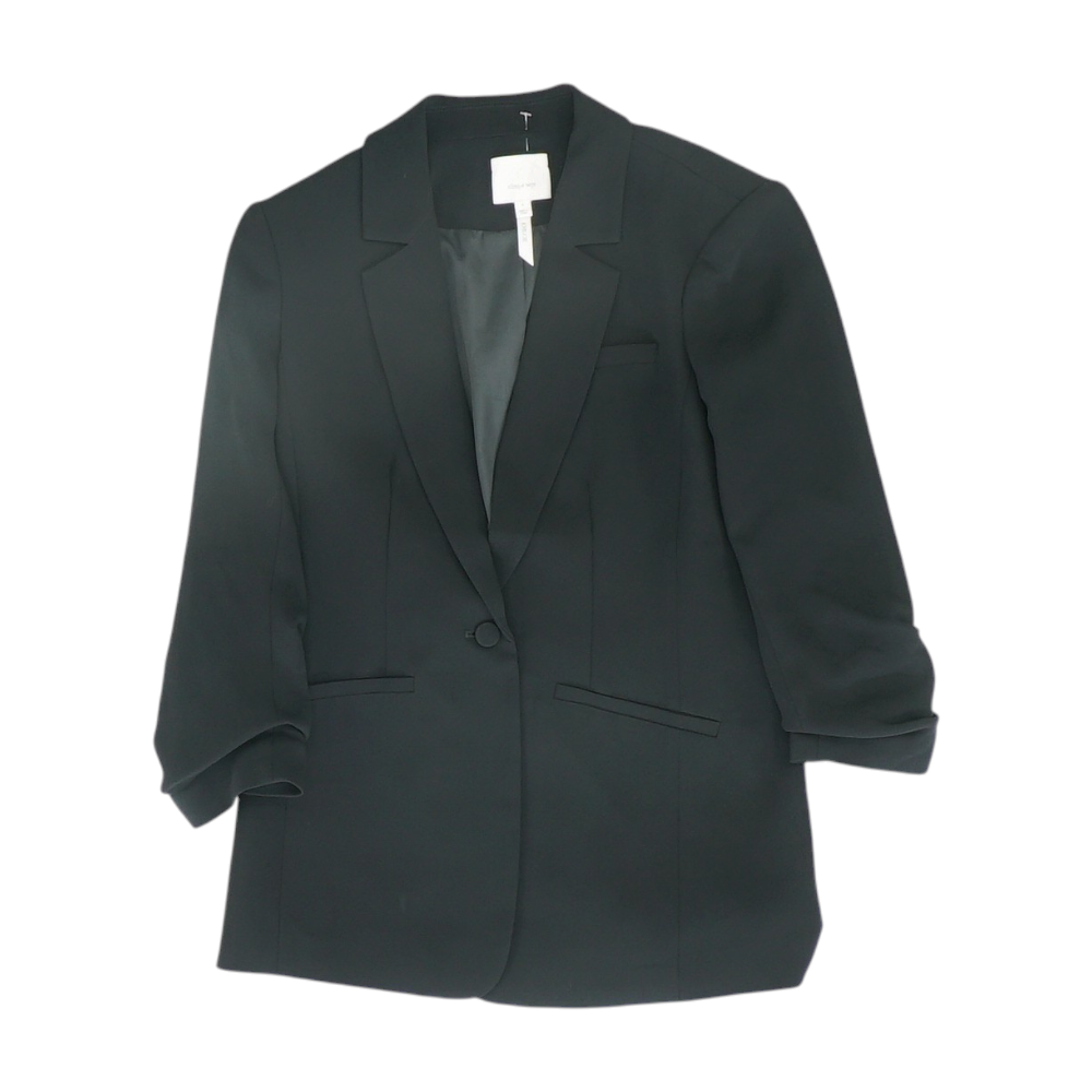 Black Solid Blazer