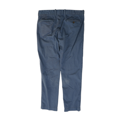 Blue Straight Pants