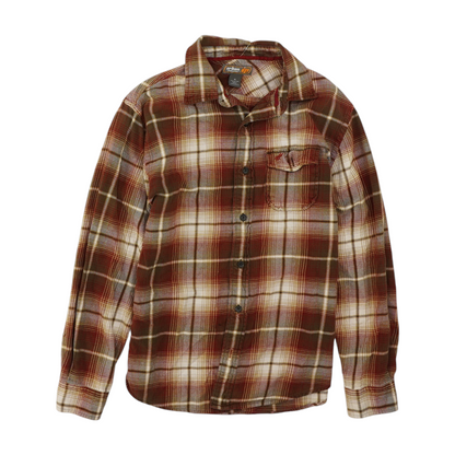 Red Plaid Flannel Button Down