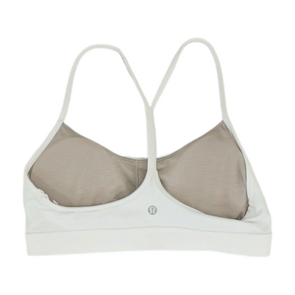 White Sports Bra