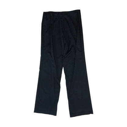 Black Solid Dress Pants