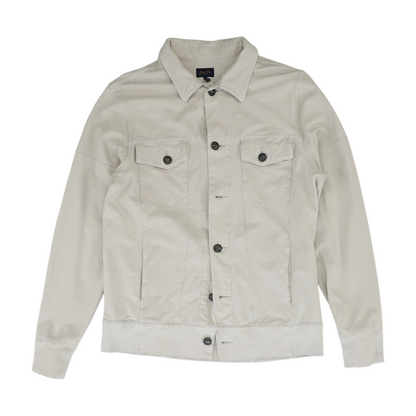 Beige Solid Jacket