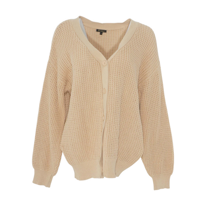 Khaki Cardigan Sweater