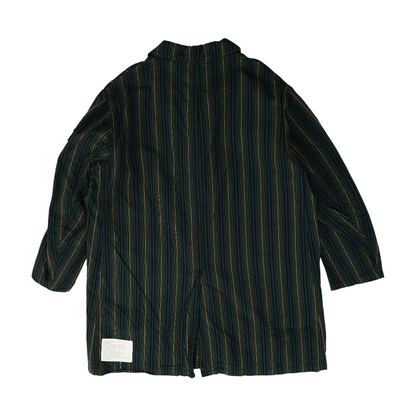 Green Striped Jacket