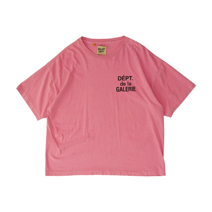 Pink Solid T-Shirt